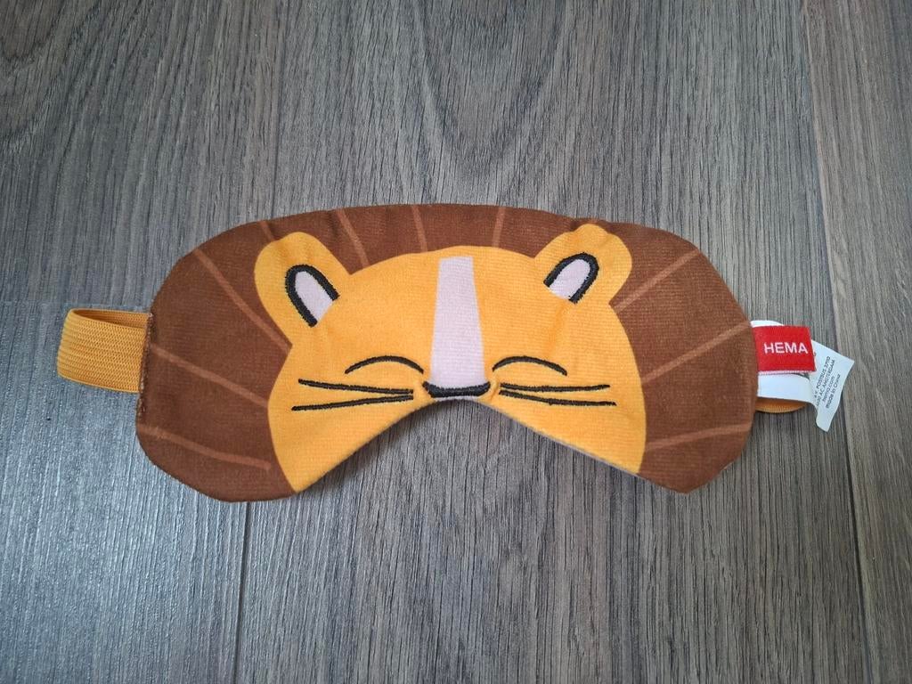 Slaapmasker leeuw HEMA - nieuw, Ophalen of Verzenden, Nieuw, Jongen of Meisje