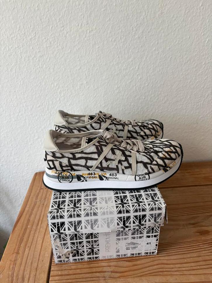 Premiata sneakers wit/print maat 41, NIEUW, Kleding | Dames, Schoenen, Nieuw, Sneakers of Gympen, Wit, Ophalen of Verzenden