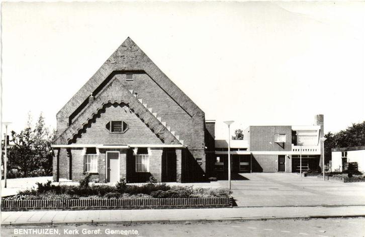 Benthuizen, Kerk Geref. Gemeente - 1972 gelopen, Verzamelen, Ansichtkaarten | Nederland, Ongelopen, Noord-Brabant, Voor 1920, Ophalen of Verzenden