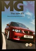 MG ZS facelift brochure 2004, Ophalen of Verzenden, Gelezen, Overige merken