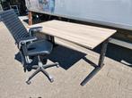 Ahrend essa bureau / werkplek met nieuw blad naar keuze, Kofferen 60, In hoogte verstelbaar, Ophalen of Verzenden, Zo goed als nieuw