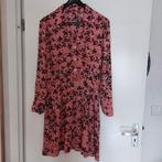 Bloemenjurk - Maat M - Roze/Zwart, Maat 38/40 (M), Ophalen of Verzenden, Zo goed als nieuw, Knielengte