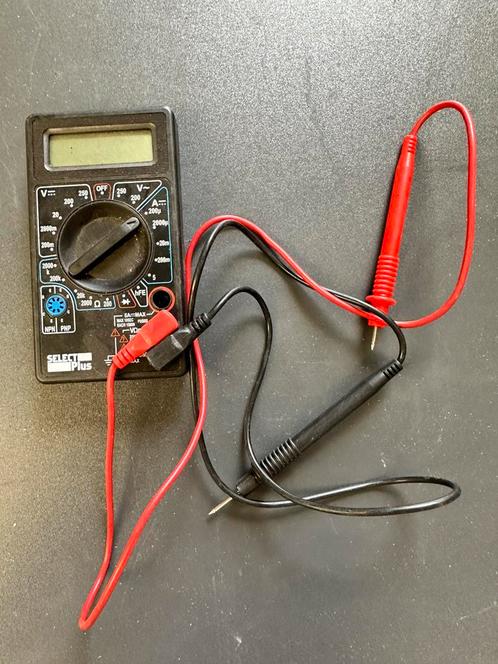 Digitale multimeter – Select Plus, Doe-het-zelf en Verbouw, Meetapparatuur, Zo goed als nieuw, Multimeter, Ophalen of Verzenden