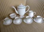 Royal Worcester 7-Delige KOFFIESET "Howard Sky Blue", Huis en Inrichting, Keuken | Servies, Ophalen of Verzenden, Zo goed als nieuw