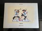 Print Tin Tin (2x), Antiek en Kunst, Kunst | Litho's en Zeefdrukken, Ophalen of Verzenden