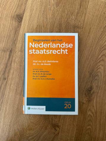 A.D. Belinfante - Beginselen van het Nederlandse staatsrecht beschikbaar voor biedingen