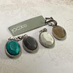 Mooie massieve hangers merk Exoal div edelstenen NIEUW, Sieraden, Tassen en Uiterlijk, Ophalen of Verzenden, Nieuw, Overige materialen