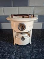 Oud Petroleumstel Haller Emaille Crème 1 Pits, Ophalen