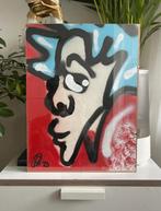 Graffiti schilderij kunst “Rockstar”, Verzenden
