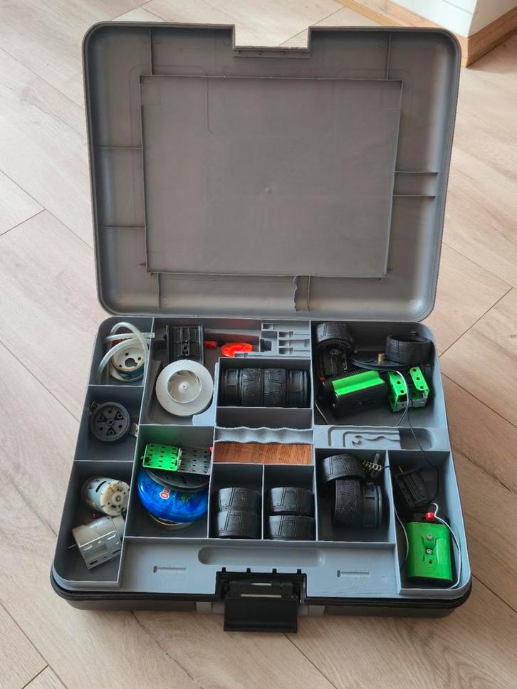 ⚙️ Meccano constructiekoffer uit 1998  - Vintage!, Verzamelen, Speelgoed, Gebruikt, Ophalen of Verzenden