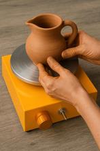 Potten schijfdraaier niuew en 5 kg klei, Hobby en Vrije tijd, Pottenbakken, Ophalen of Verzenden, Nieuw