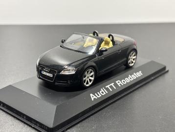 Modelauto AUDI TT ROADSTER  phantoom zwart  1/43 beschikbaar voor biedingen