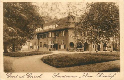 (378-342-021) Gorssel Sanatorium Den Oldenhof, Verzamelen, Ansichtkaarten | Nederland, Gelderland, Ophalen of Verzenden