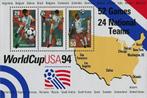 Postzegelvel World Cup USA 1994 Postfris, Ophalen, Postfris, Sport