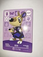 Amiibo Kitt 127 Animal Crossing, Nieuw, Ophalen of Verzenden