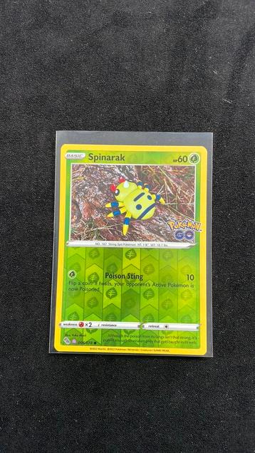 Spinarak 006/078 Unpeeled Ditto beschikbaar voor biedingen