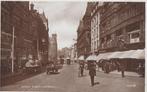 P364 oude ansichtkaart churchstreet liverpool 1927? Engeland, Ophalen of Verzenden, 1920 tot 1940, Gelopen, Engeland