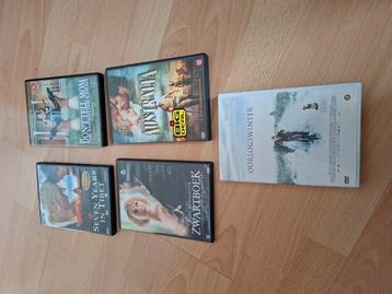 DVd s films 5 stuks beschikbaar voor biedingen