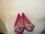 Missoni kunststof instappers fucia roze met strik erop 38, Verzenden, Instappers, Missoni, Roze