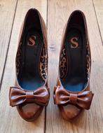 Pumps van Shoeby maat 38, Kleding | Dames, Schoenen, Pumps, Bruin, Ophalen of Verzenden, Zo goed als nieuw