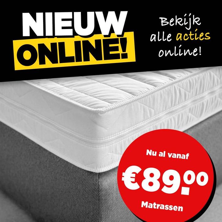 Topmatras & Matras vanaf 19.95 - Opkoop Partij, Huis en Inrichting, Slaapkamer | Matrassen en Bedbodems, Ophalen of Verzenden