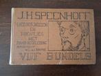 J H (Koos) Speenhoff. Vijf bundels, Ophalen of Verzenden, Artiest