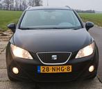 Seat Ibiza 1.2TDI 55KW Ecomotive ST 2010 Zwart, Auto's, Voorwielaandrijving, Stof, 74 pk, 1199 cc