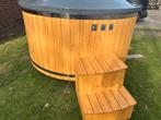 Luxe Houtgestookte Hottub, Ophalen, ., Afdekzeil, Zo goed als nieuw