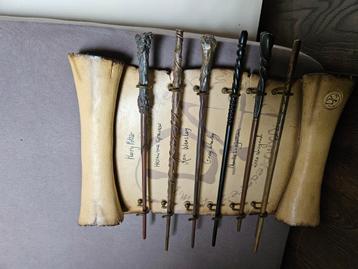 6-delig Harry Potter toverstok collectie beschikbaar voor biedingen