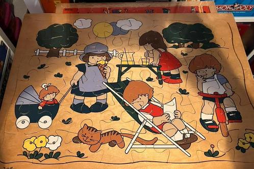 Legpuzzel hout Jaklien 48 stukjes, Kinderen en Baby's, Speelgoed | Kinderpuzzels, Gebruikt, Ophalen of Verzenden