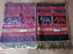 Mooie Pashmina sjaals zwart/donkerrood en paars/donkerrood, Maat 46/48 (XL) of groter, Nieuw, Ophalen of Verzenden, Pashmina