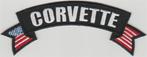 Chevrolet Corvette stoffen opstrijk patch embleem #15, Ophalen of Verzenden, Nieuw, Auto's