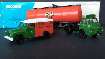 Land Rover Bedford S Tanker BP 1:43 Corgi Toys Pol  beschikbaar voor biedingen