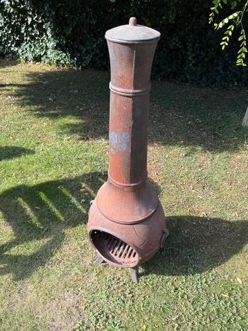 Gietijzeren terrashaard / tuinhaard beschikbaar voor biedingen