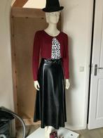 Prachtige “leren “rok ,maat 36, Kleding | Dames, Rokken, Zwart, Nieuw, Ophalen of Verzenden, Maat 36 (S)