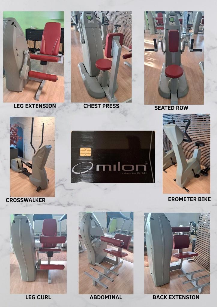 Milon Cirkel, Sport en Fitness, Fitnessmaterialen, Gebruikt, Overige typen, Armen, Benen, Borst, Buik, Rug, Ophalen