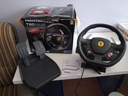 T80 Ferrari 488 GTB Edition PS4/PS5, Spelcomputers en Games, Spelcomputers | Sony PlayStation Consoles | Accessoires, Zo goed als nieuw