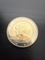 2 Euro Munt Wilhelmina & Willem Alexander, Postzegels en Munten, 2 euro, Overige landen, Ophalen of Verzenden, Geboorte of Huwelijk