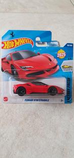 Hot Wheels Ferrari SF90 Stradale Custom, met Real Riders!!, Hobby en Vrije tijd, Modelauto's | Overige schalen, Ophalen of Verzenden