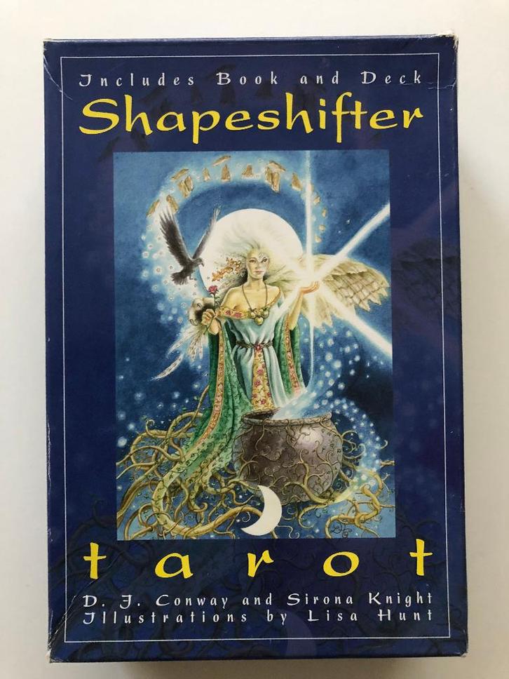 The Shapeshifter's Tarot, Boeken, Esoterie en Spiritualiteit, Zo goed als nieuw, Instructieboek, Tarot of Kaarten leggen, Verzenden
