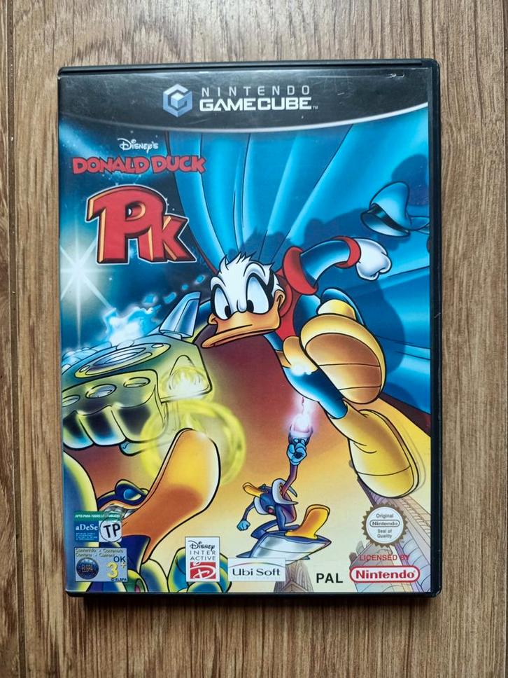 GameCube Disney's Donald Duck PK cib, Spelcomputers en Games, Games | Nintendo GameCube, Zo goed als nieuw, Avontuur en Actie