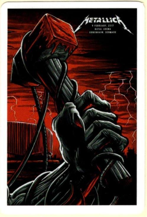 Metallica sticker #10, Verzamelen, Muziek, Artiesten en Beroemdheden, Nieuw, Verzenden