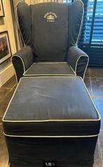 Stoel en hocker te koop, Ophalen of Verzenden, Zo goed als nieuw, Stof