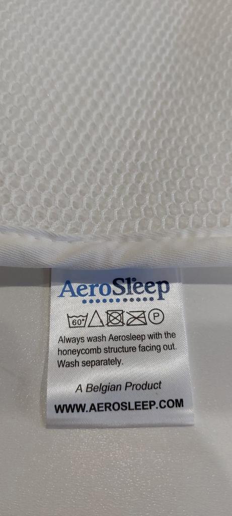 AeroSleep Topper 80x40cm - Honingraat, Kinderen en Baby's, Babywiegjes en Ledikanten, Zo goed als nieuw, Overige typen, Ophalen of Verzenden