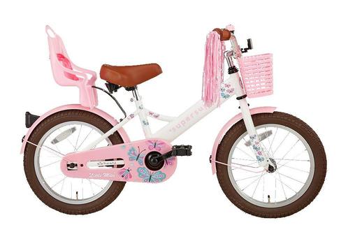 SuperSuper Little Miss 16 inch Meisjes wit 2024, Fietsen en Brommers, Fietsen | Meisjes, Nieuw
