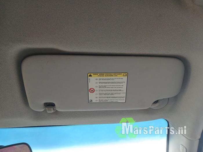 Zonneklep van een Chevrolet Spark, Auto-onderdelen, Interieur en Bekleding, Chevrolet, Gebruikt, 3 maanden garantie, Ophalen of Verzenden