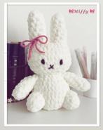 Handmade schattig gehaakt Nijntje knuffel, Ophalen of Verzenden, Nieuw, Haken, Wol of Garen