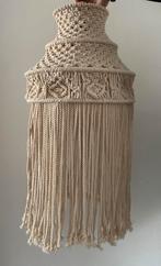 Lampenkap Macramé Gehaakt Crème Beige Ecru, Huis en Inrichting, Ophalen, Gebruikt, Overige vormen, 50 cm of meer