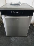 60cm Rvs Whirlpool vrijstaande vaatwasser werkt perfect, Ophalen, Minder dan 85 cm, Voorspoelprogramma, Zo goed als nieuw