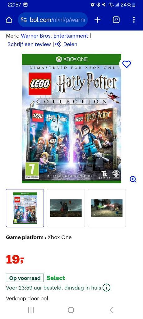 LEGO Harry Potter Collection - Xbox One, Spelcomputers en Games, Spelcomputers | Xbox One, Gebruikt, Xbox One, Met games, Ophalen of Verzenden